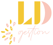 LD Gestion logo pink